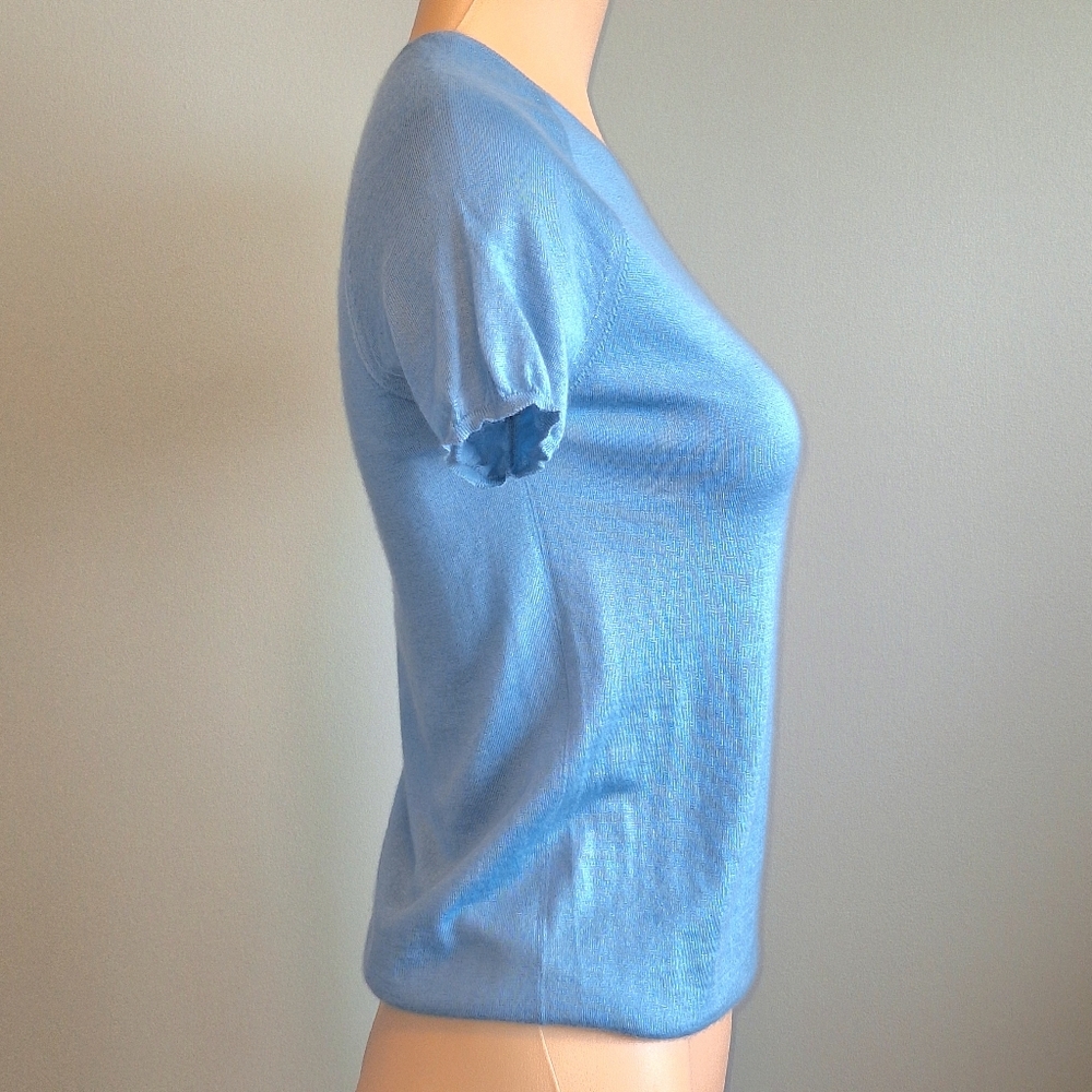 Louis Vuitton authentic cashmere blue sweater - Picture 2 of 10
